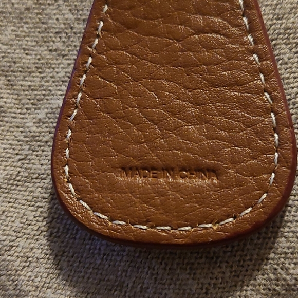 Dooney & Bourke Pebbled Leather Key Ring - Picture 3 of 5